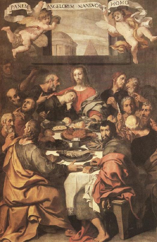 CRESPI, Daniele The Last Supper dhe Sweden oil painting art